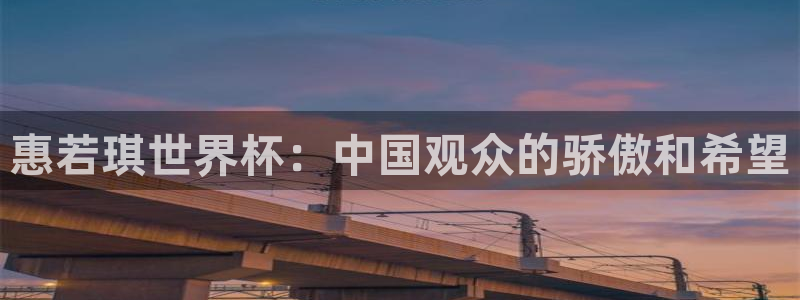 2026年世界杯时间表：惠若琪世界杯：中国观众的骄傲和希望